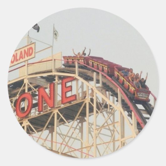 'Die Ansicht von oben' Aufkleber (Vorderseite)