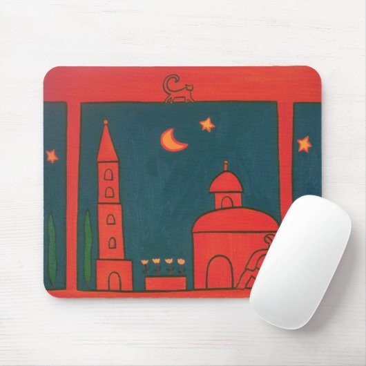Die Ansicht von Santo Spirito 2002 Mousepad (Mit Mouse)