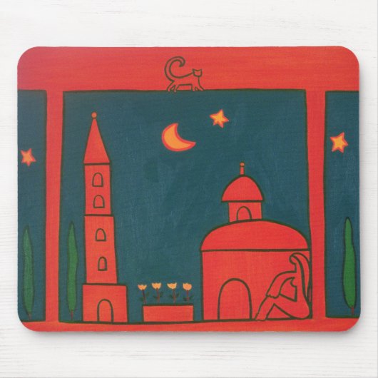 Die Ansicht von Santo Spirito 2002 Mousepad (Vorne)