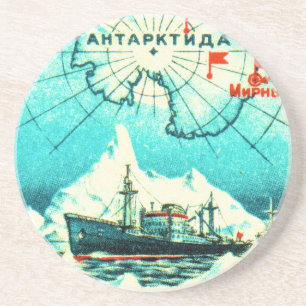 Die Antarktis 1956 Untersetzer