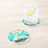 Die Antarktis 1956 Untersetzer (Seite)