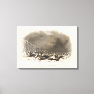 Die Antarktis 2 Leinwanddruck