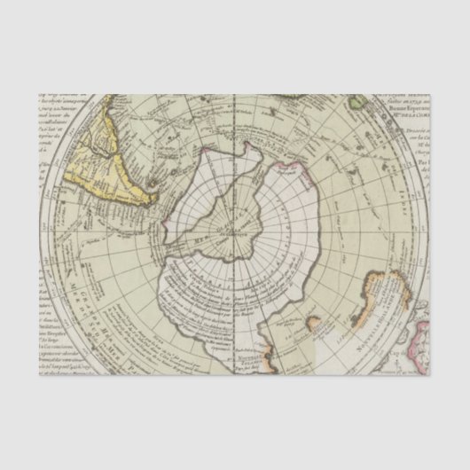 Die Antarktis 4 Seidenpapier (Vorderseite)