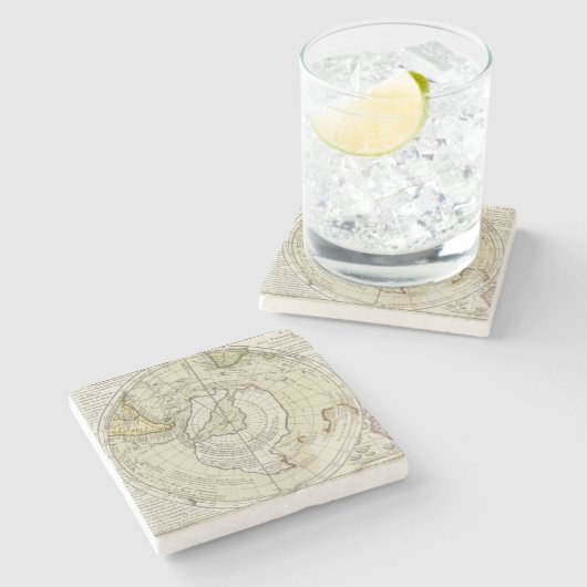 Die Antarktis 4 Steinuntersetzer (Seitenansicht)