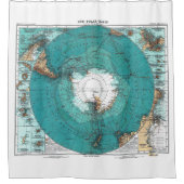 Die Antarktis Duschvorhang (Vorderseite)