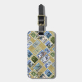 Die Antarktis - Penguin-Porto-Briefmarken Gepäckanhänger (Vorderseite vertikal)