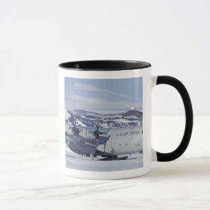 Die Antarktis, Ross-Insel, McMurdo Station, C-130 Tasse