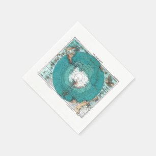 Die Antarktis Serviette