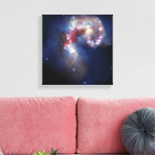 Die Antennengalaxien Leinwanddruck (Insitu (Wohnzimmer))