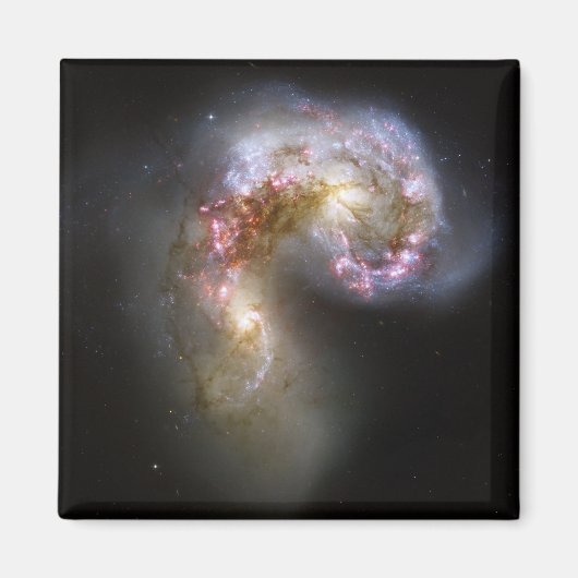 Die Antennengalaxien Magnet (Vorne)