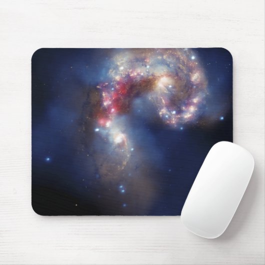 Die Antennengalaxien Mousepad (Mit Mouse)