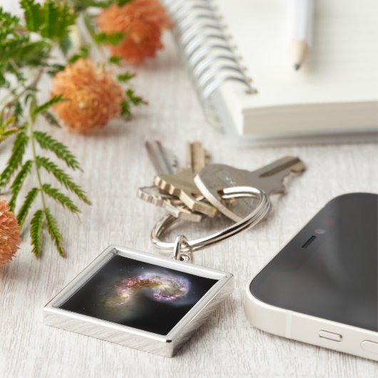 Die Antennengalaxien Schlüsselanhänger (Seite)