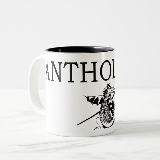 Die Anthology Coffee Tasse (Vorderseite Links)