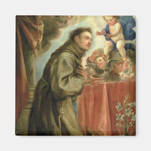 Die Anthony von Padua, die das christliche Kind be Magnet (Vorne)