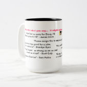 Die Anti-BMLD Tasse (Vorderseite Links)