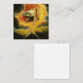 Die Antike des Buches William Blake Quadratische Visitenkarte (Vorne/Hinten)