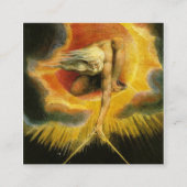 Die Antike des Buches William Blake Quadratische Visitenkarte (Vorderseite)