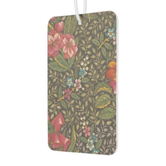 Die antike französische Toile de Jouy-Zweigstelle  Autolufterfrischer (Links)