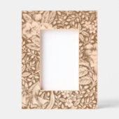 Die antike französische Toile de Jouy-Zweigstelle Geätzte Rahmen (Vorderseite)