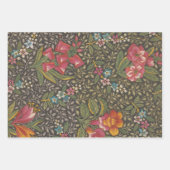 Die antike französische Toile de Jouy-Zweigstelle Geschenkpapier Set (Vorderseite)