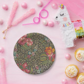 Die antike französische Toile de Jouy-Zweigstelle Pappteller (Party)