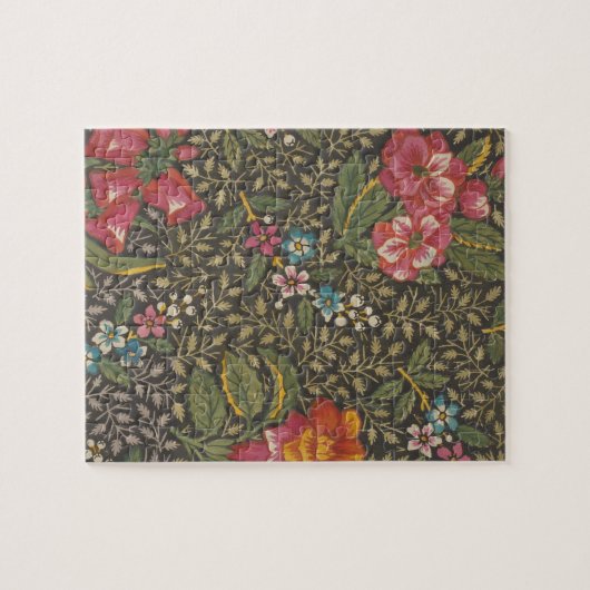 Die antike französische Toile de Jouy-Zweigstelle  Puzzle (Horizontal)