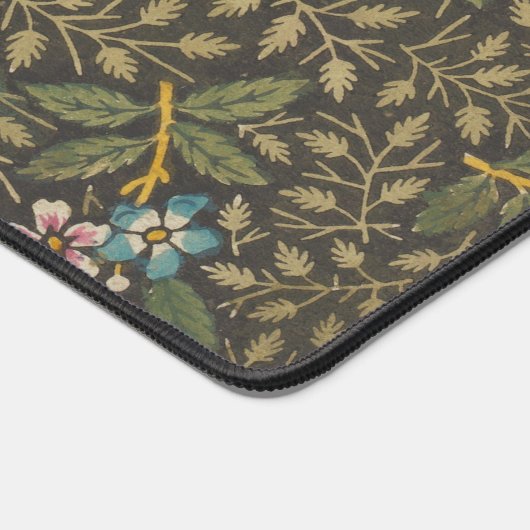 Die antike französische Toile de Jouy-Zweigstelle Schreibtischunterlage (Ecke)