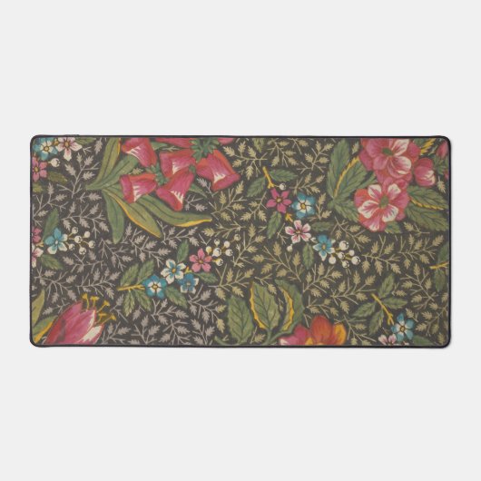 Die antike französische Toile de Jouy-Zweigstelle Schreibtischunterlage (Vorderseite)