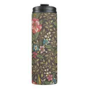 Die antike französische Toile de Jouy-Zweigstelle  Thermosbecher