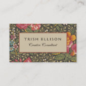 Die antike französische Toile de Jouy-Zweigstelle Visitenkarte (Vorderseite)