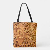 Die antike Goldblume nah Tasche (Rückseite)