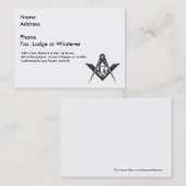 Die Antike S&C Visitenkarte (Vorne/Hinten)