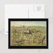Die antike Stadt Jerusalem Postkarte (Vorne/Hinten)