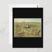 Die antike Stadt Jerusalem Postkarte (Vorne/Hinten)