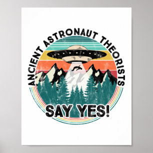 Die antiken Astronauten sagen ja - Außerirdischen  Poster