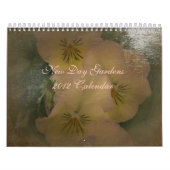 Die Antiqued Art des neuen Tagesgartens 2012 Kalender (Titelbild)