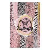 Die antisoziale Schmetterlingsmaschine Mini-Zwisch Mini Klemmbrett (Rückseite)