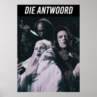 Die Antwoord Regeln Poster