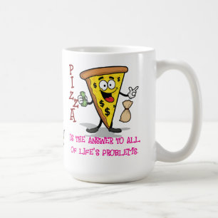 Die Antwort auf alle Probleme des Lebens Kaffeetasse