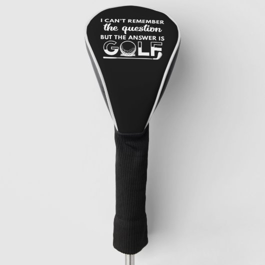 Die Antwort ist Golf Headcover (Vorderseite)
