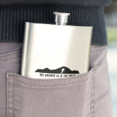 Die Antwort liegt in den Meilen Flachmann (Beispiel)