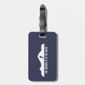 Die Antwort liegt in den Meilen Gepäckanhänger (Rückseite vertikal)