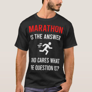 Die Antwort-Marathon T-Shirt