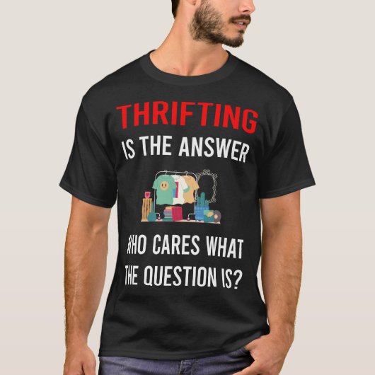 Die Antwort Secondhand T-Shirt (Vorderseite)