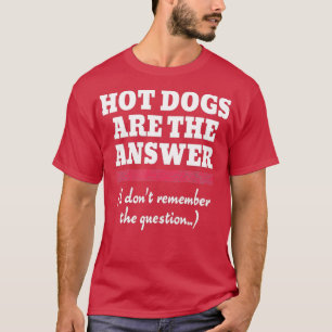 Die Antwort sind lustige Hunde T-Shirt