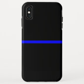 Die Anweisung symbolische Thin Blue Line Case-Mate iPhone Hülle (Rückseite)