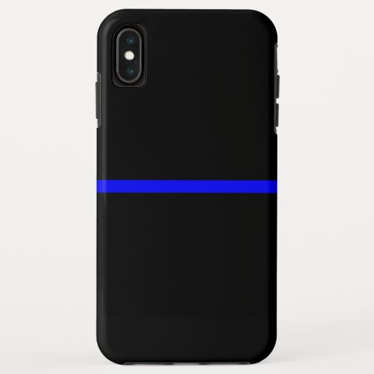 Die Anweisung symbolische Thin Blue Line Case-Mate iPhone Hülle (Rückseite)