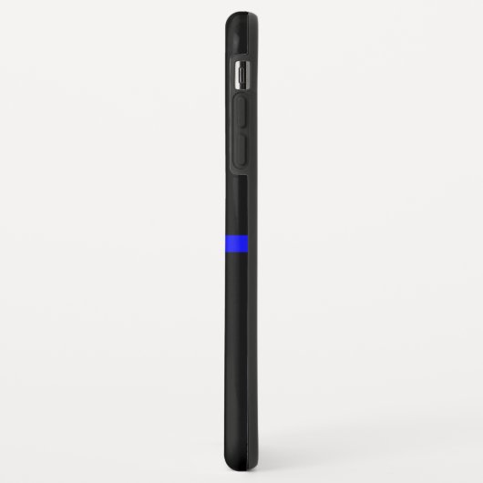 Die Anweisung symbolische Thin Blue Line Case-Mate iPhone Hülle (Hinten/Links)