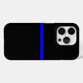 Die Anweisung symbolische Thin Blue Line Case-Mate iPhone Hülle (Rückseite (Horizontal))