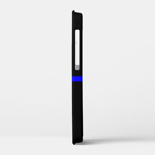 Die Anweisung symbolische Thin Blue Line Case-Mate iPhone Hülle (Rückseite / Links)